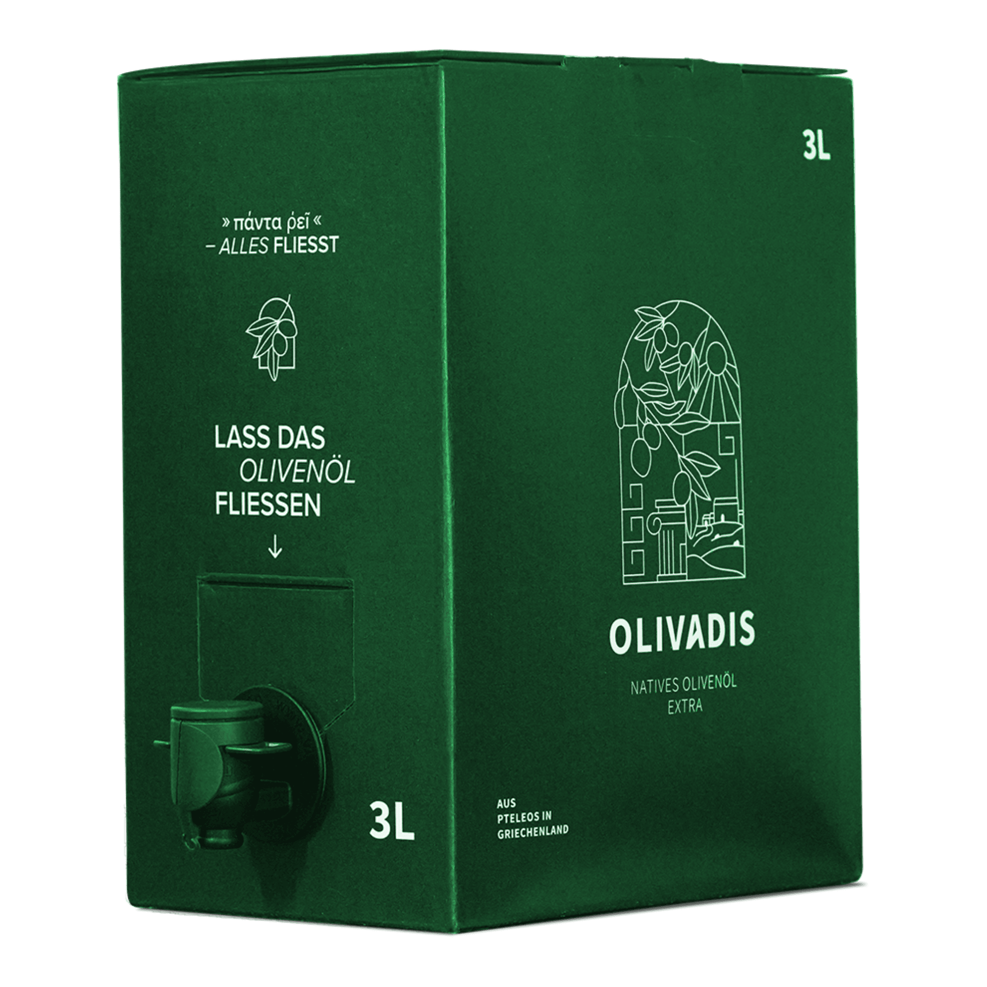 Nachfüllbox Olivadis Natives Olivenöl extra 3L