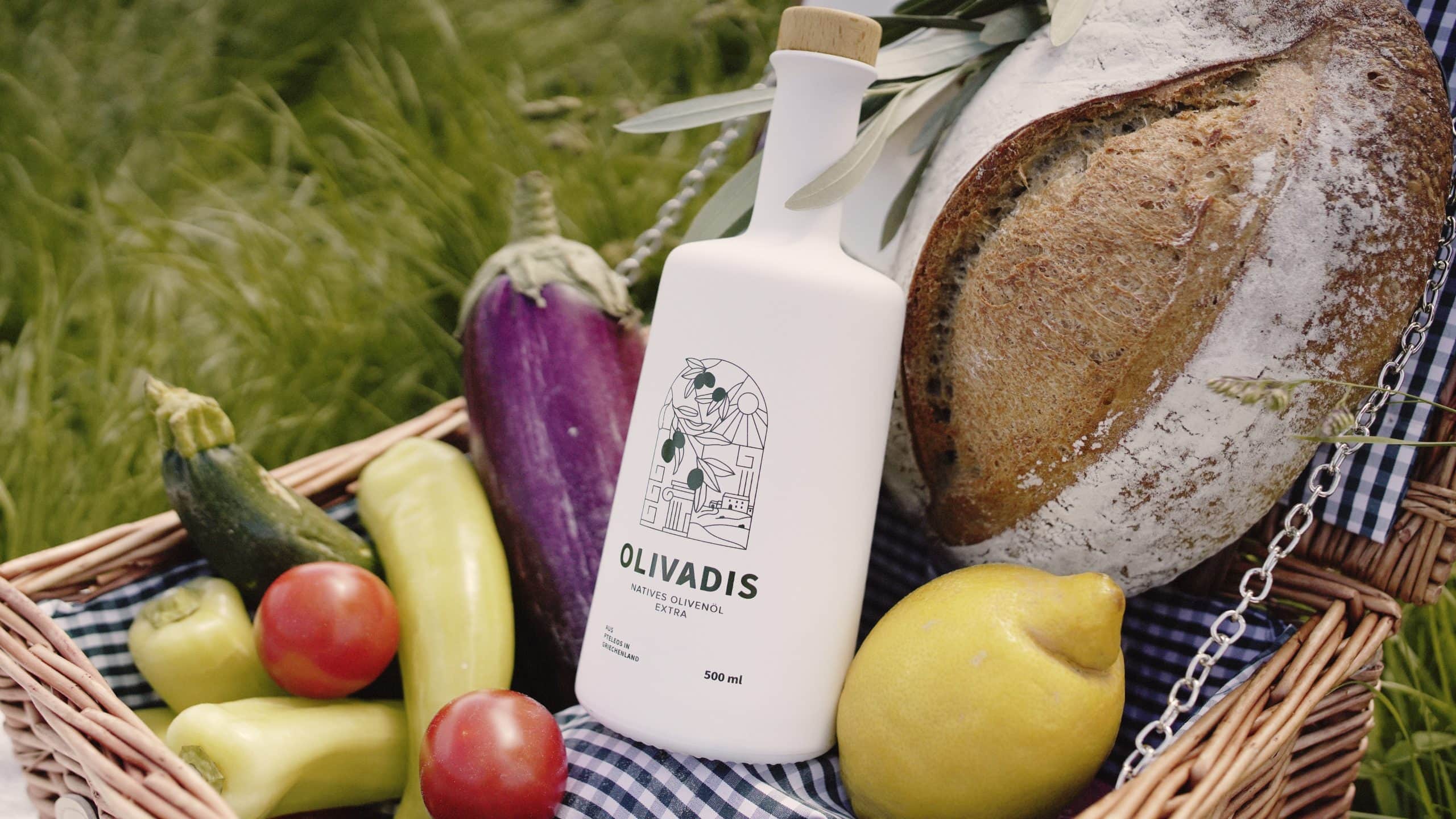 Olivenöl Flasche 0,5L