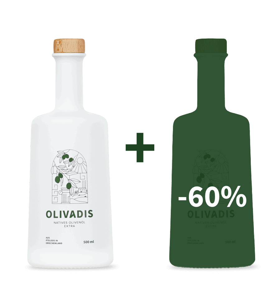Olivenöl Flasche 2 x 0,5L