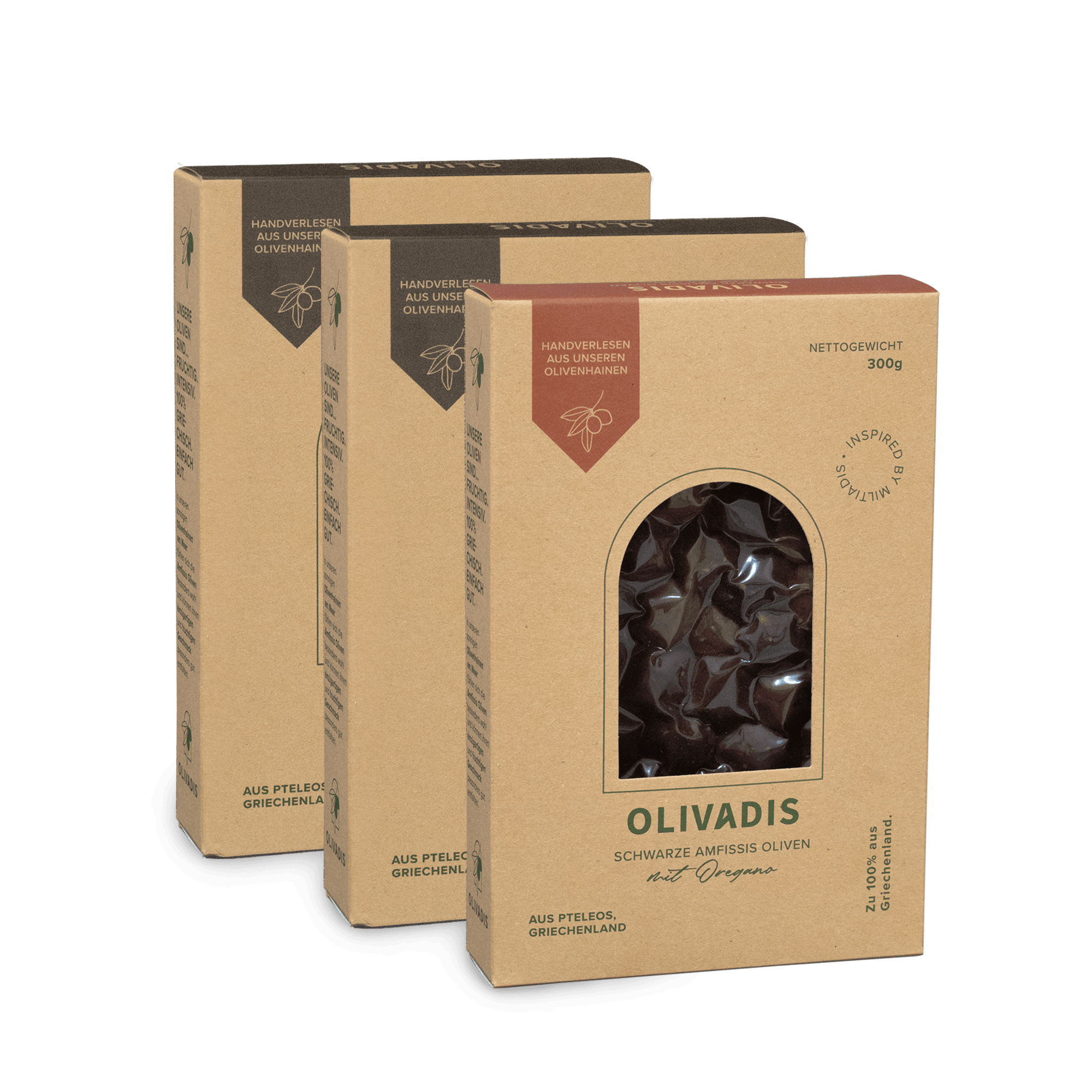 Amfissis Oliven Mix, 3x300g