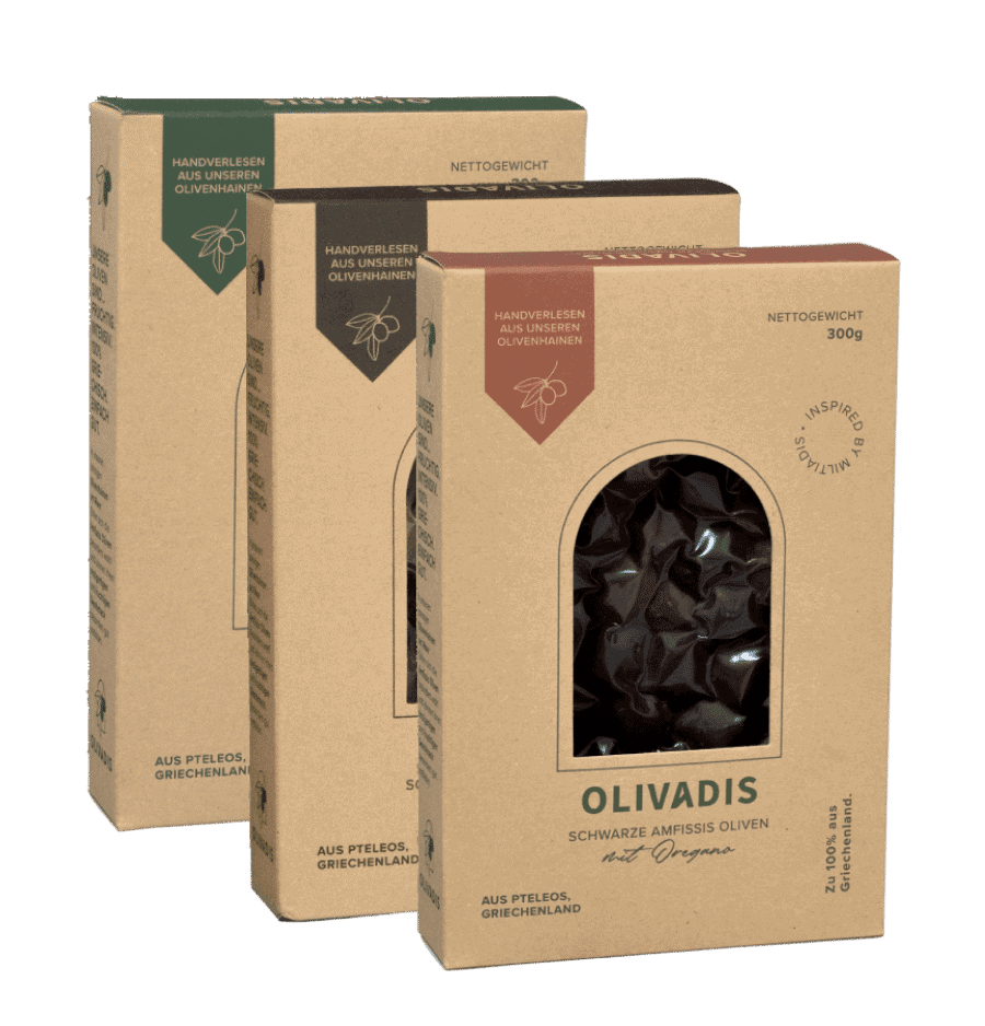 Amfissis Oliven Mix, 3x300g