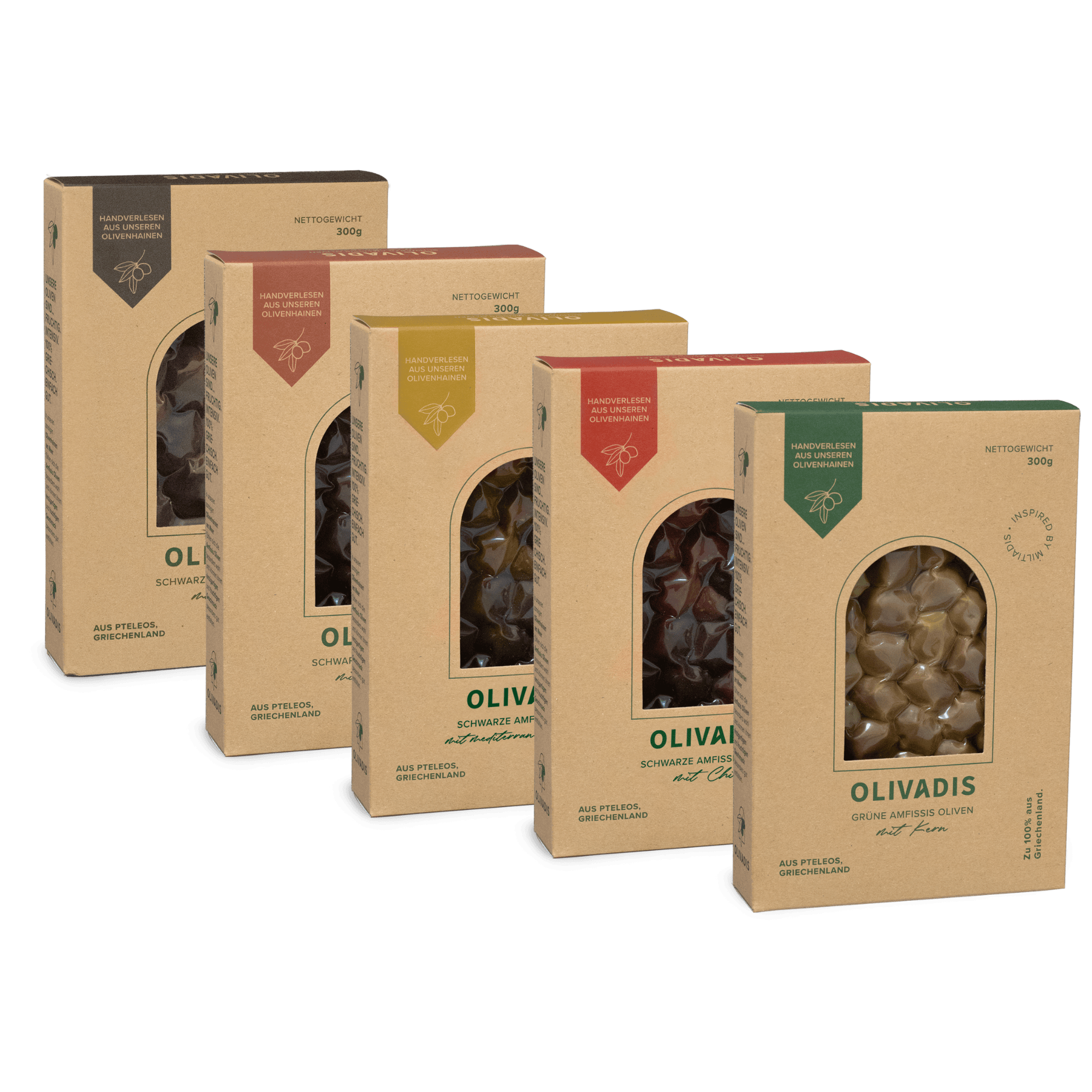 Amfissis Oliven Mix, 5x300g