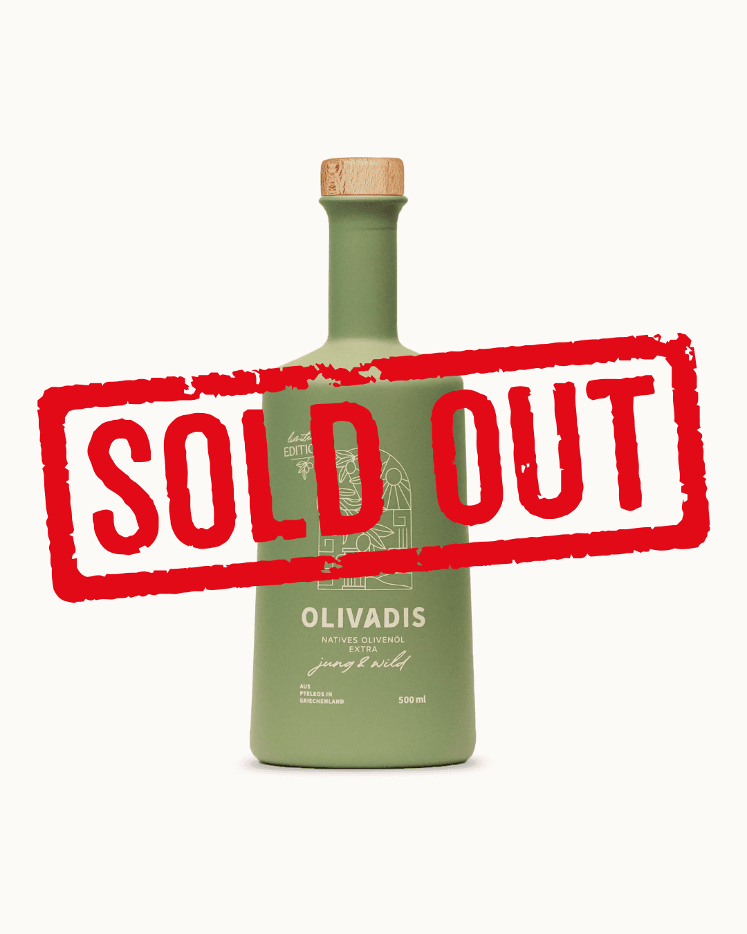 Olivadis jung & wild - Flasche 0,5L